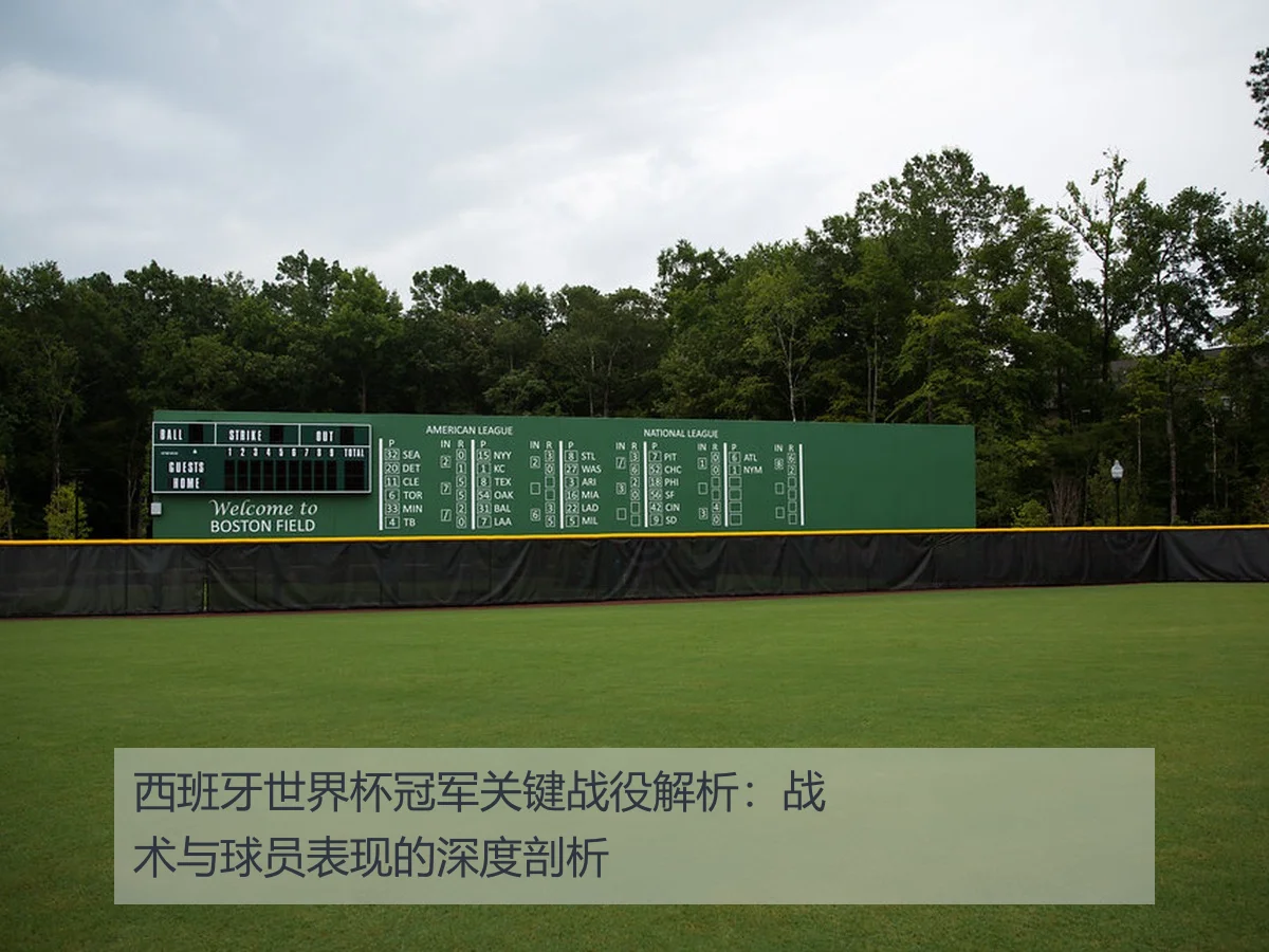 西班牙世界杯冠军关键战役解析:战术与球员表现的深度剖析